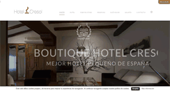 Desktop Screenshot of hotelcresol.com
